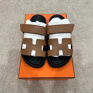 Hermes Chypre size 35 Naturel brand new